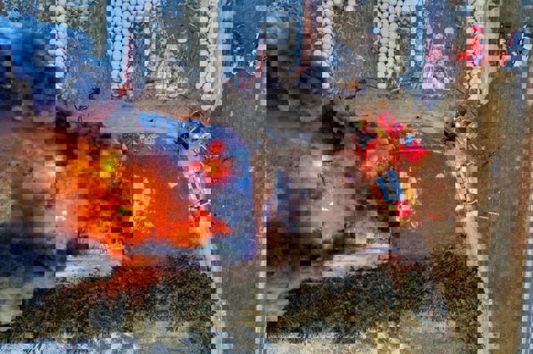 Firefighters Battle Early Morning Blaze at Historic Downtown Warehouse